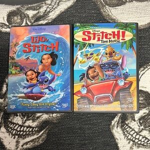 Disney Lilo & Stitch DVD Set - Colorful Covers